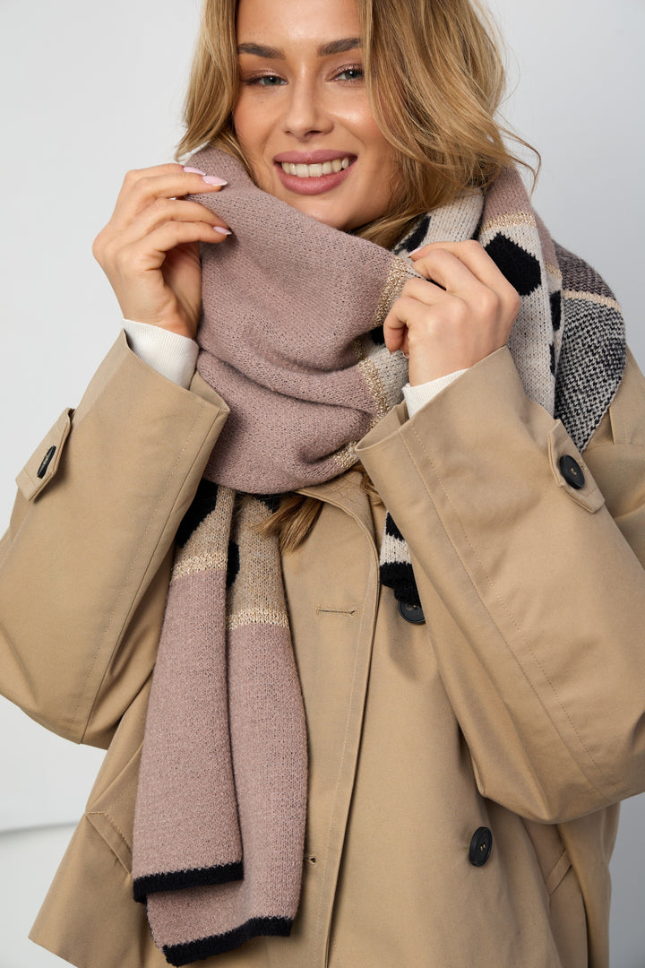 Heart Mixed Pattern Scarf