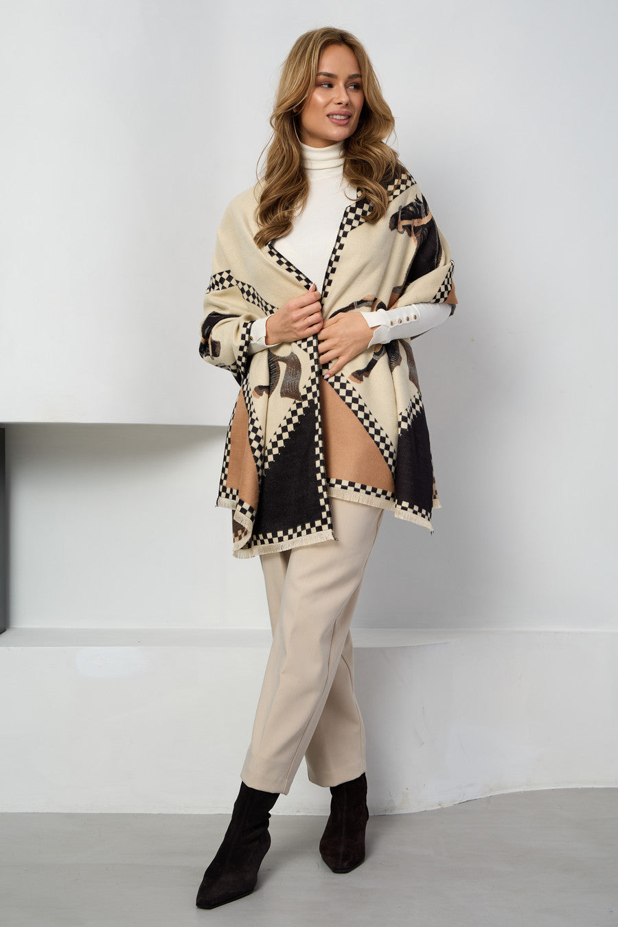Equestrian Reversible Scarf