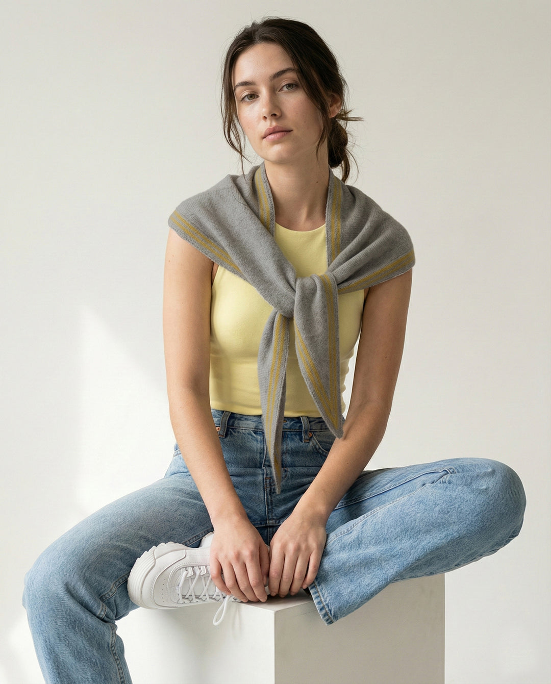 Solid Triangle Scarf