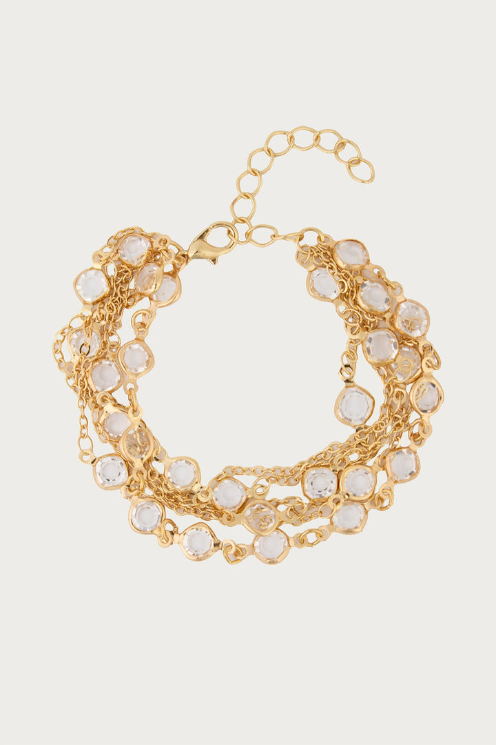 Glass Multi Layer Bracelet