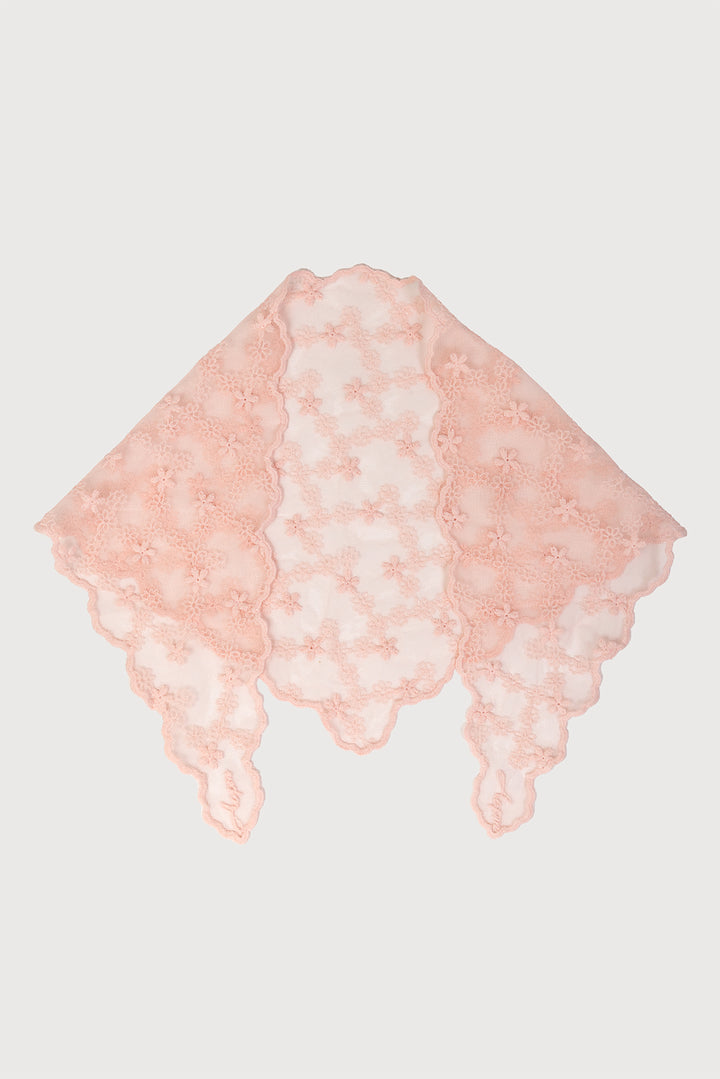 Embroidered Lace Bandana