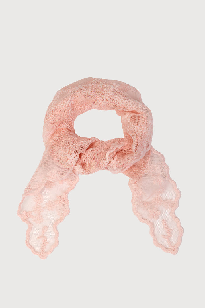 Embroidered Lace Bandana