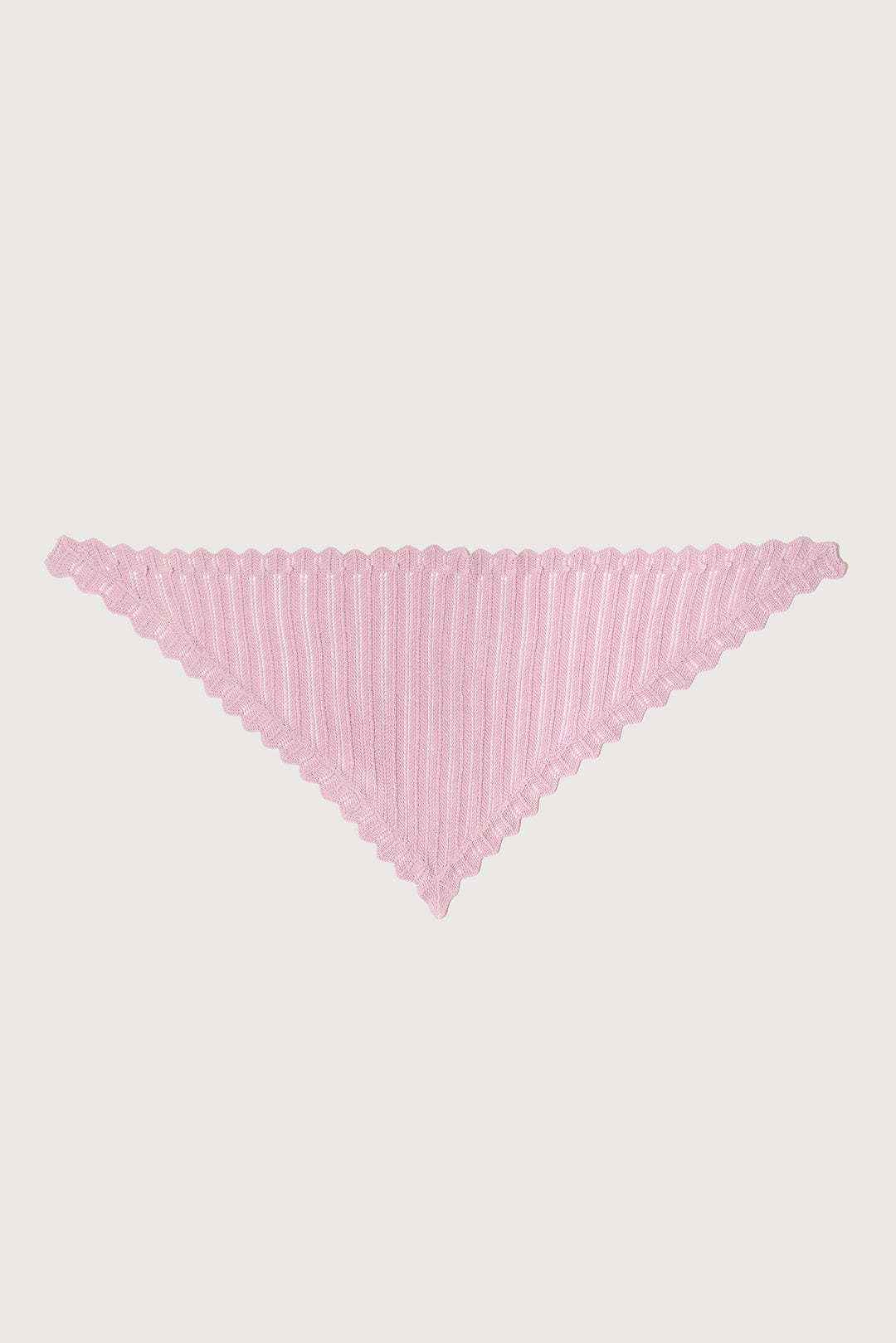 Knitted Triangle Bandana