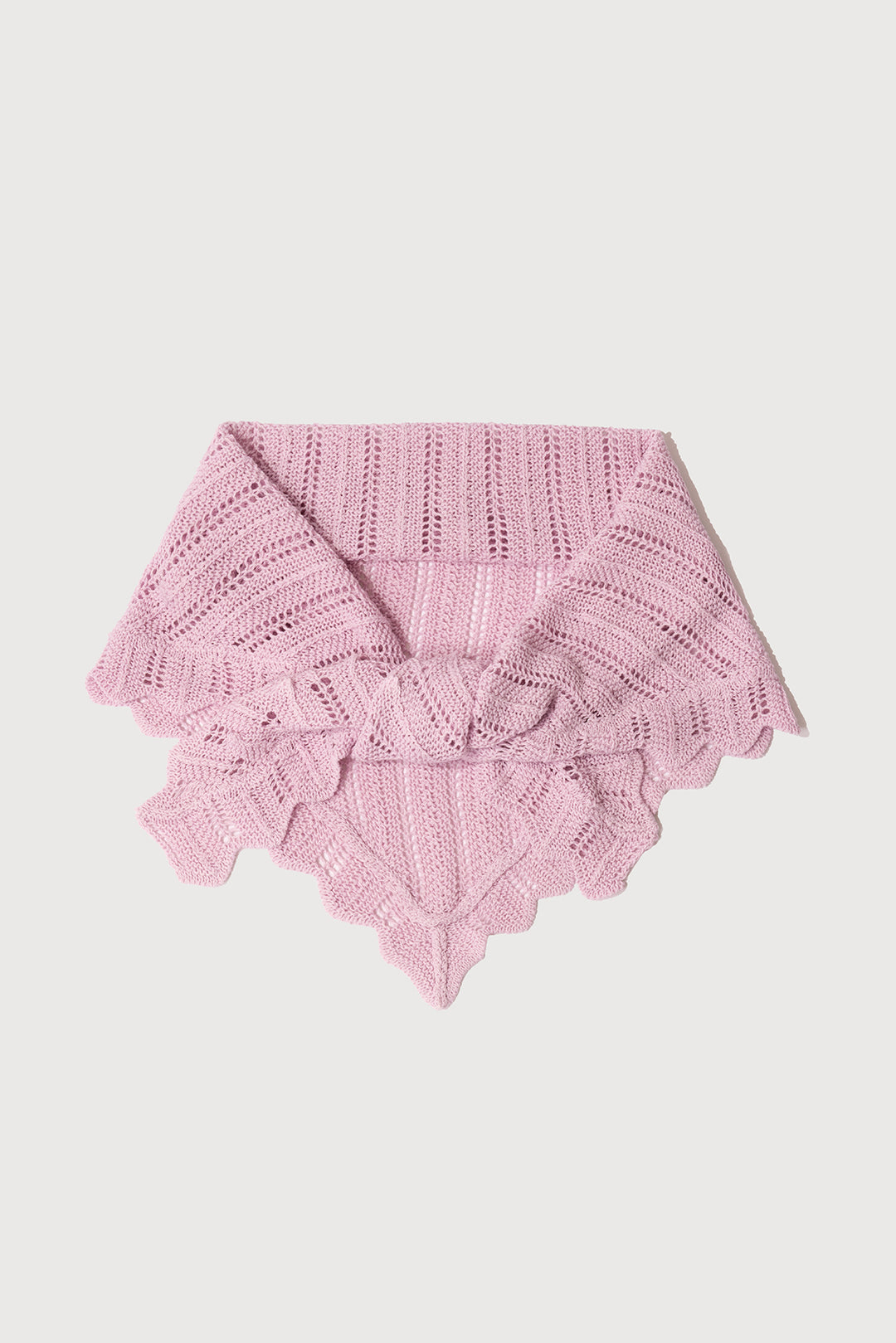 Knitted Triangle Bandana