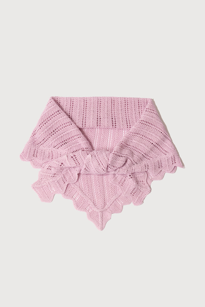 Knitted Triangle Bandana