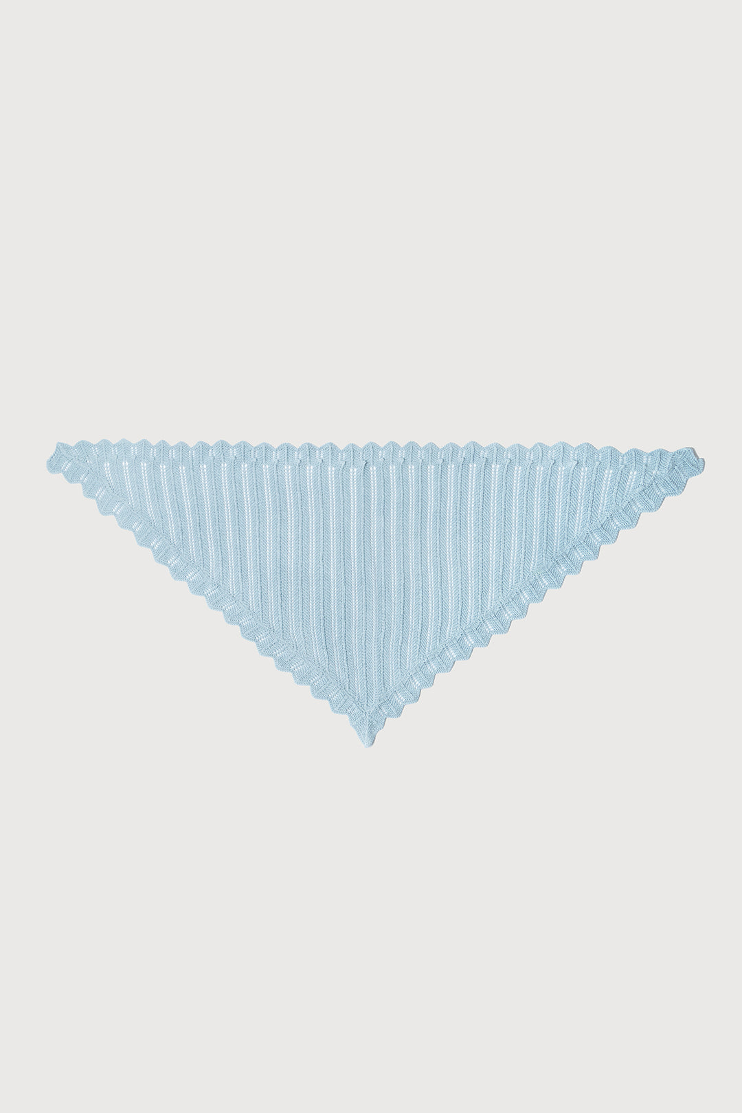 Knitted Triangle Bandana
