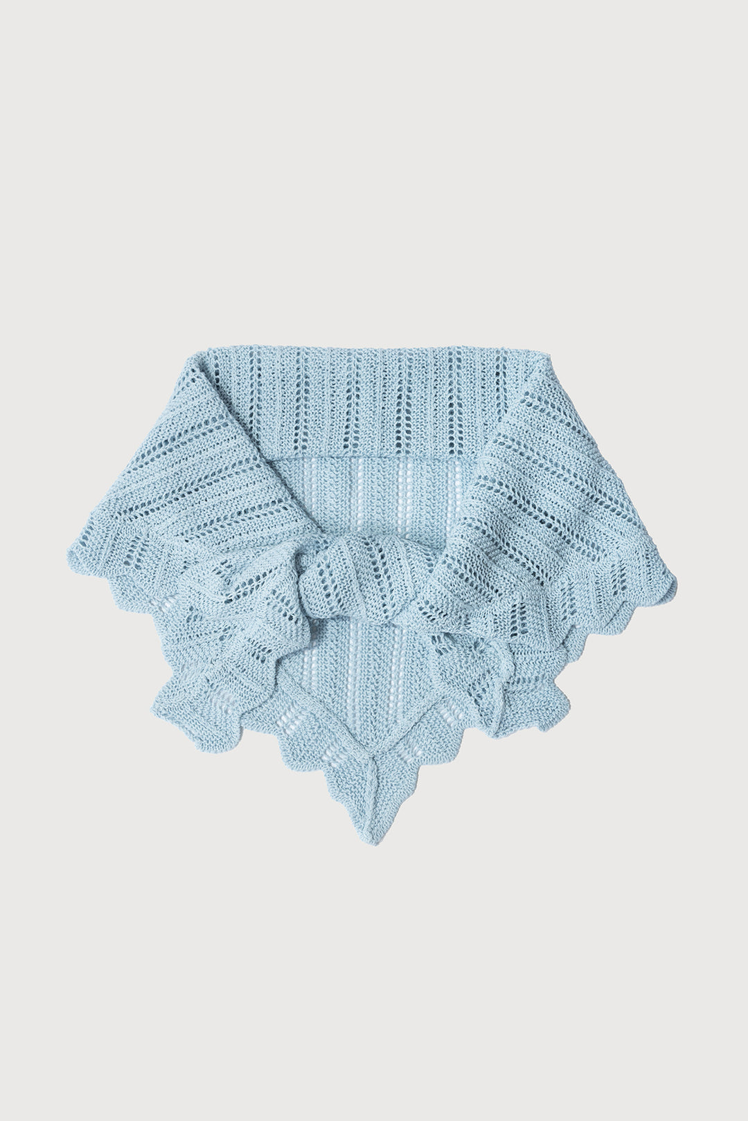 Knitted Triangle Bandana