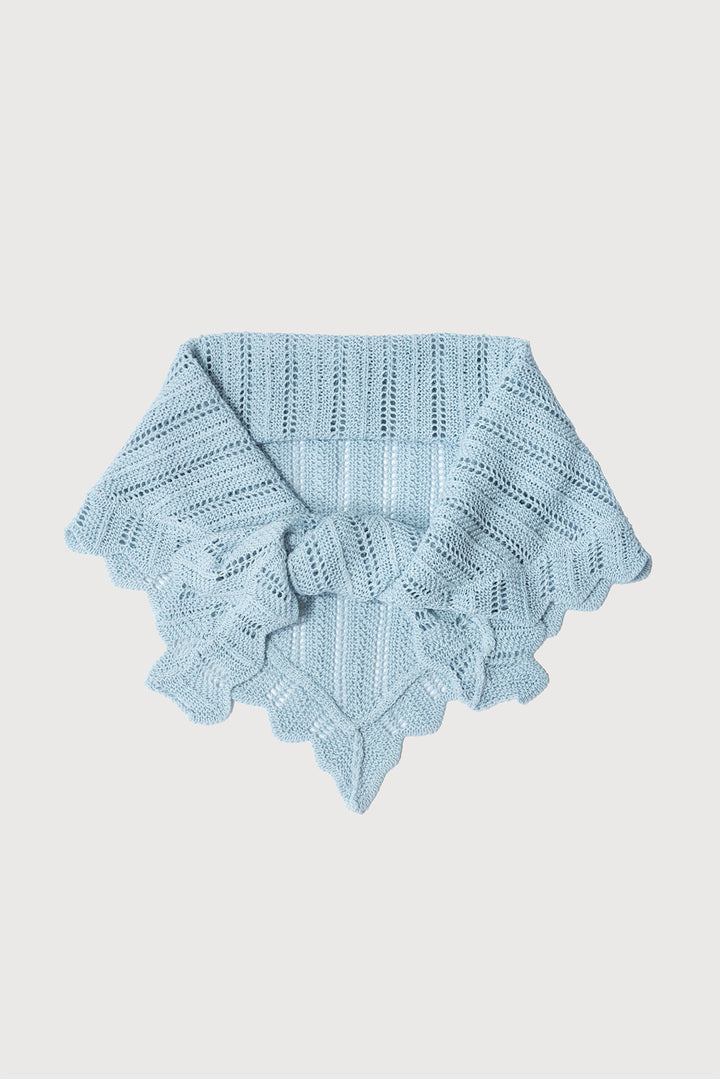 Knitted Triangle Bandana