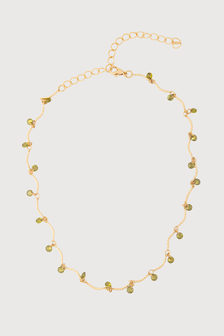 Glass Stone Necklace
