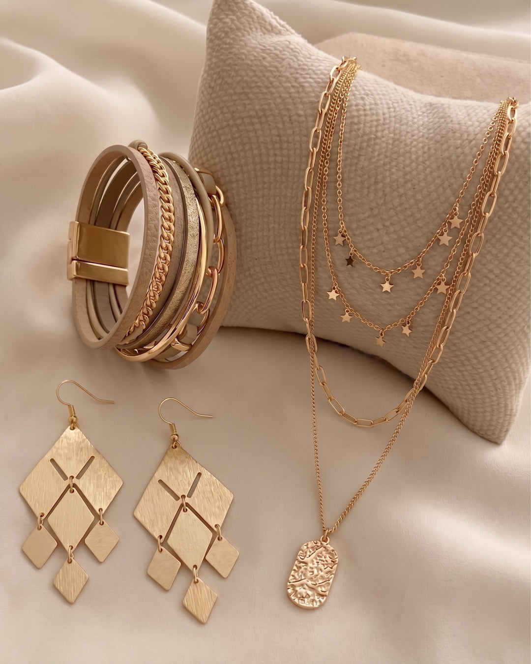 Taupe Gold Trio Bundle