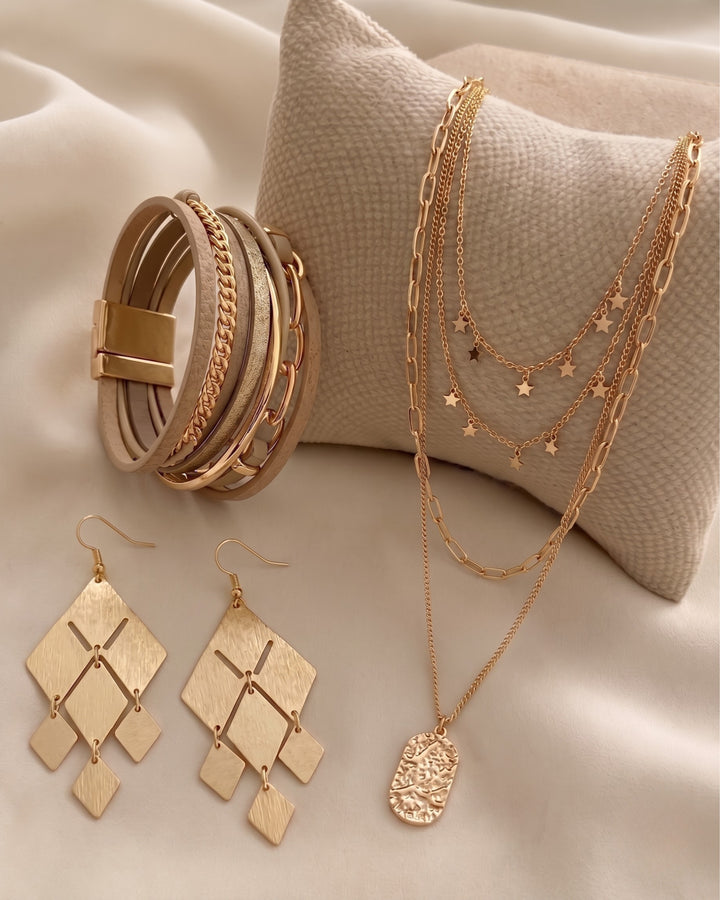Taupe Gold Trio Bundle