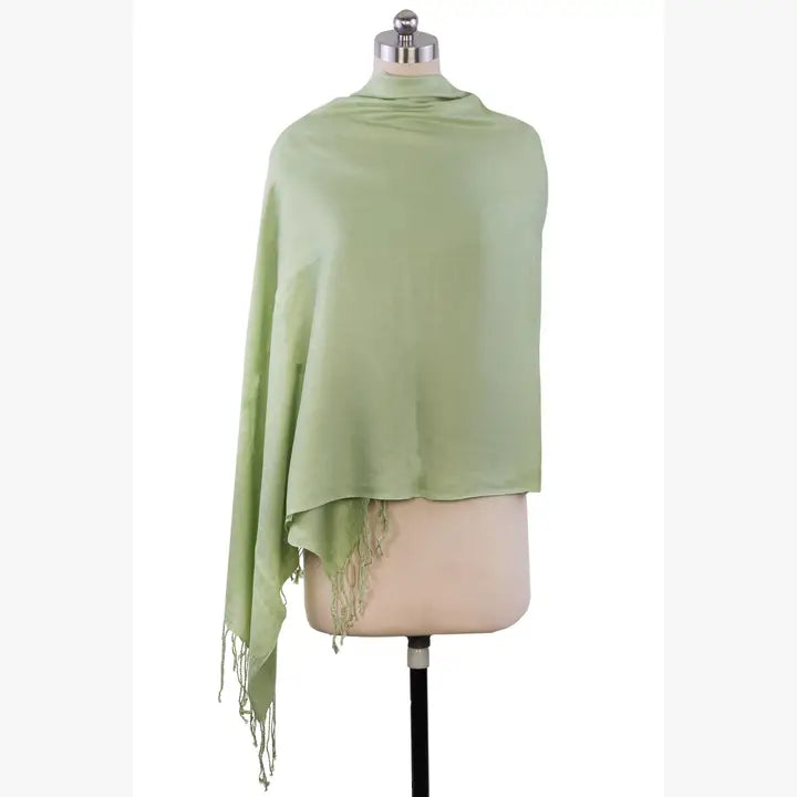 Solid Rayon Twill Scarf