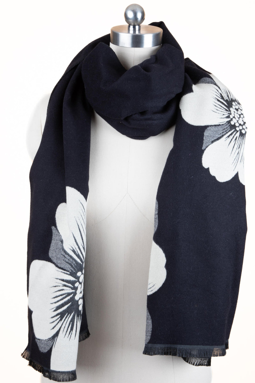 Fresh Floral Reversible Scarf