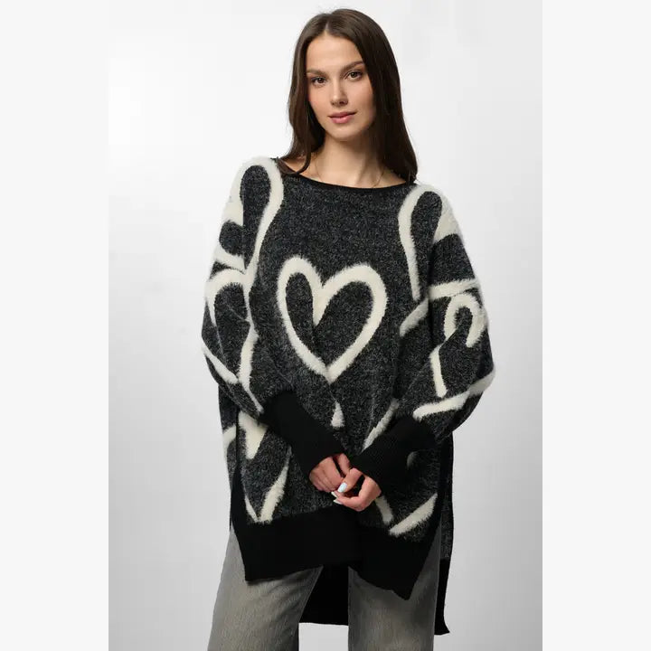 Icon Pullover Tunic Sweater