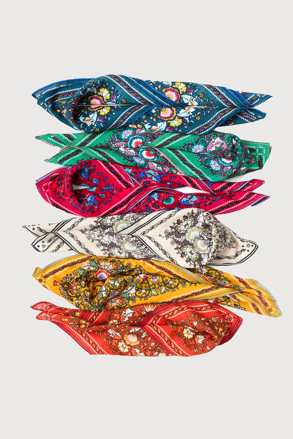 Tagore Floral Bandana
