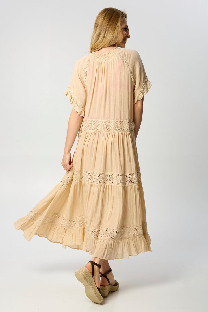 Cotton Long Cover Up Dress