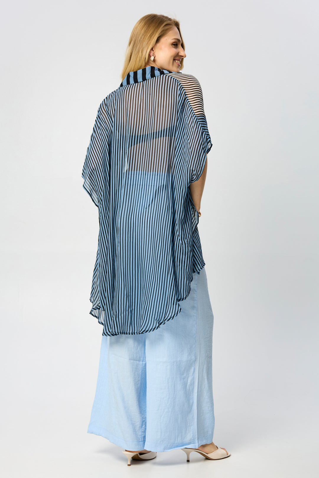 Oversized Striped Shirt