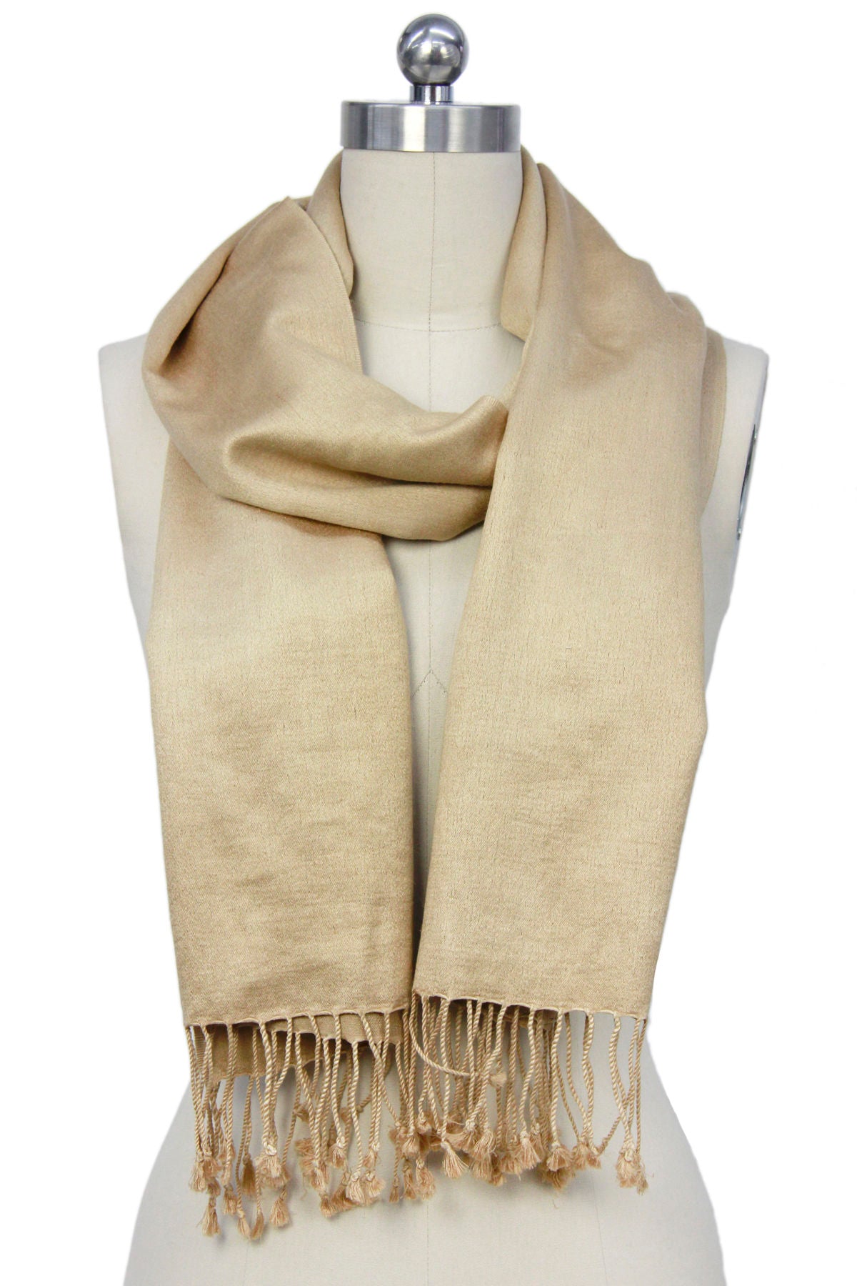 Pashmina Cashmere Satin Scarf – Saachi Wholesale