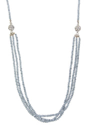 Simply Crystal Long Detachable Necklace
