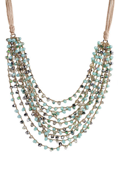 Mardi Beaded Statement Necklace