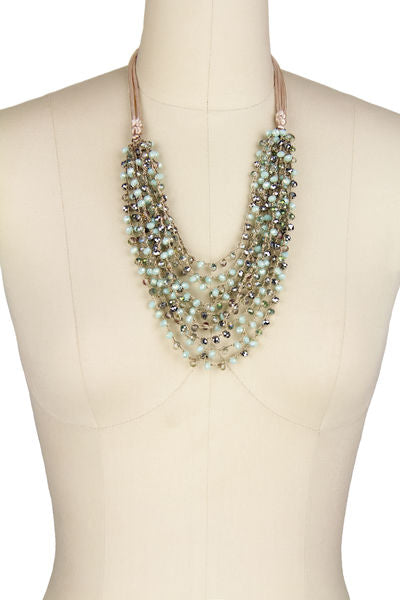 Mardi Beaded Statement Necklace