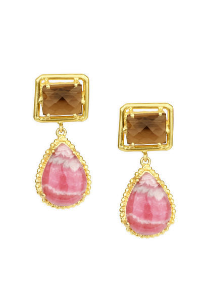 Gemstone Agate Earring