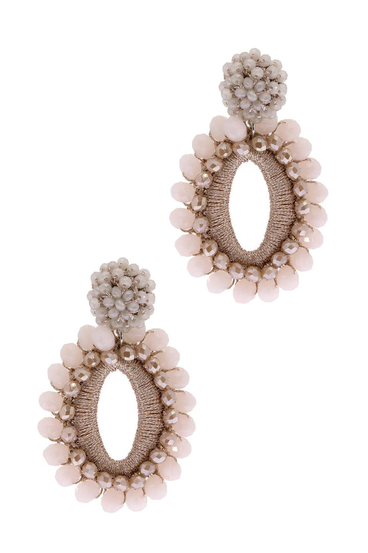 Delhi Beaded Drop Earrings