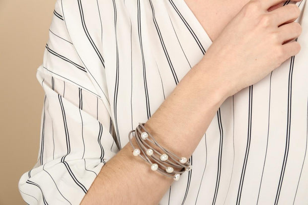 Celeste Multi Strand Beaded Bracelets