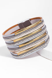 Razzle Dazzle Leather Bracelet