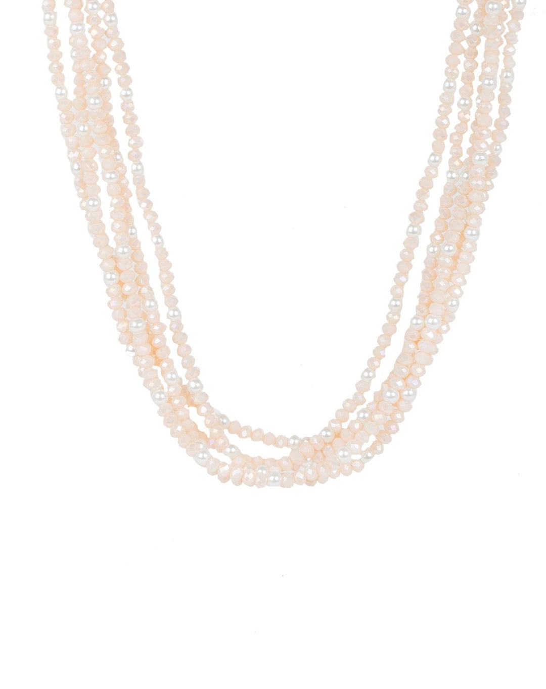 Crosby Short Crystal Pearl Necklace