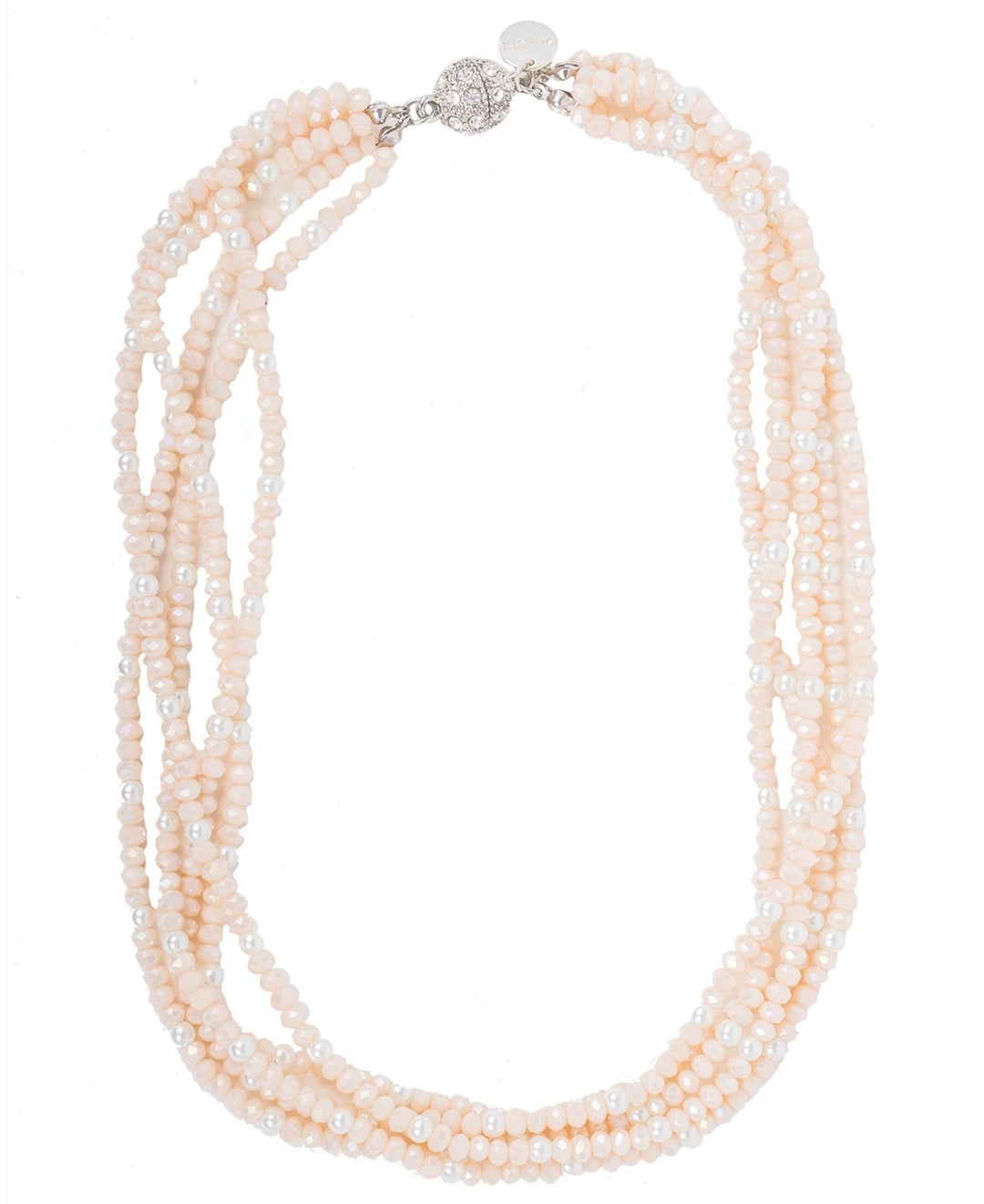 Crosby Short Crystal Pearl Necklace