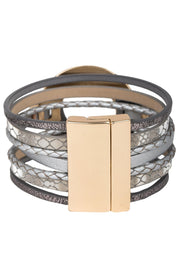 Time Travel Leather Bracelet