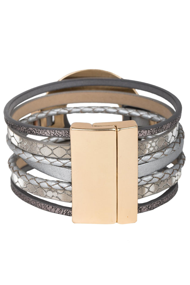 Time Travel Leather Bracelet