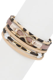 Infinity Leopard Bracelet