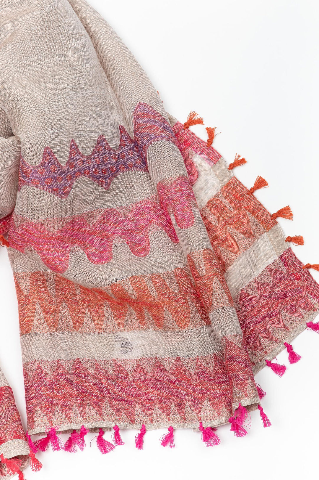 Ceara Multi Tassel Scarf