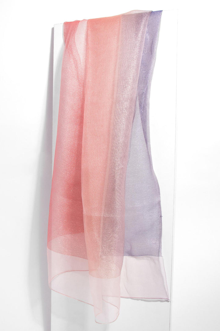 Ombre Glitz Wrap Sparkly Silk Scarf