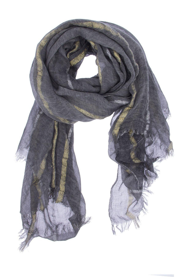 Up All Night Striped Scarf