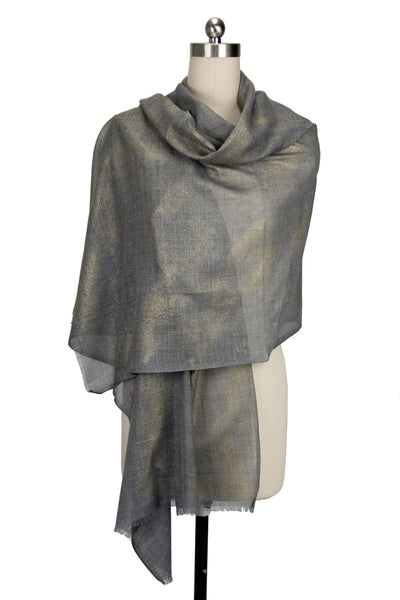 Radiant Metallic Shimmer Scarf