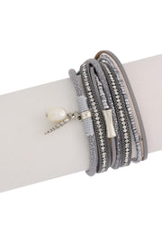 Sacramento Leather Wrap Bracelet