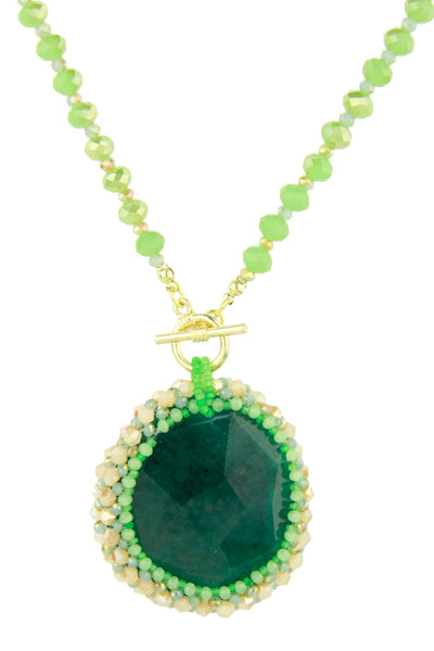 Tabitha Gemstone Beaded Necklace
