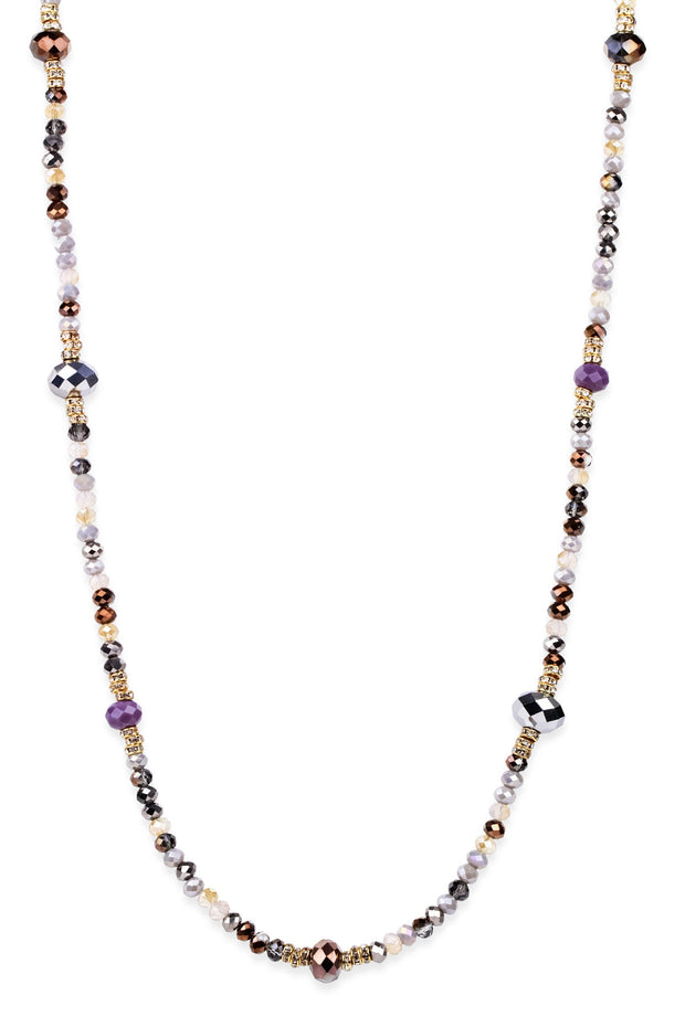 Long Mix Beaded Necklace
