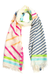 Colorful Mixed Pattern Scarf