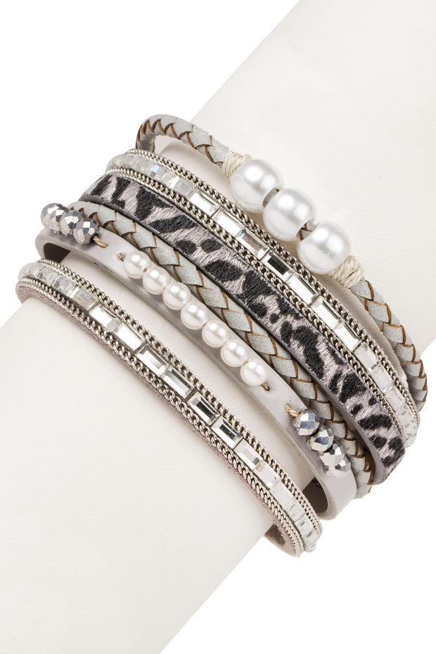 Wild About Pearls Bracelet