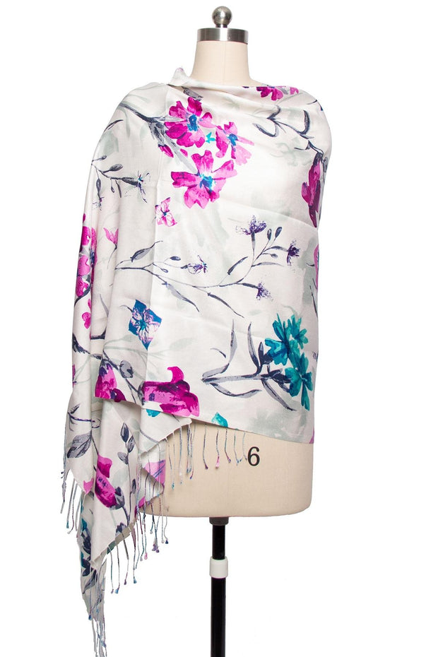 Scattered Flowers Scarf