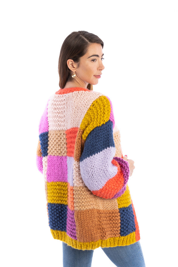 Sportmax Multicolour Crochet Semele Cardigan