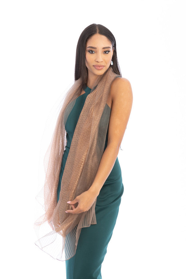 Sparkle Sheer Social Wrap