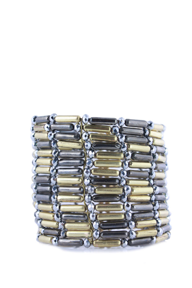 Bamboo Multi Cuff Bracelet