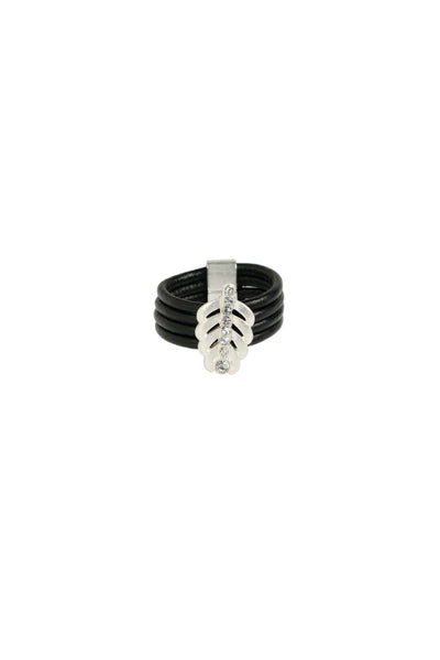 Leaf Cord Ring