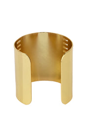 Gold Chain Cuff Bracelet