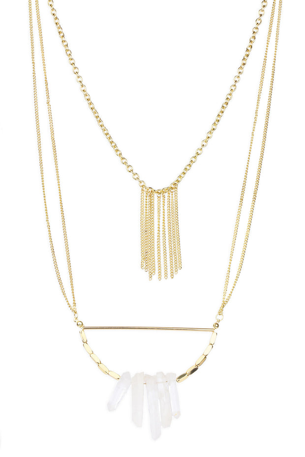 Boho Layered Chain Necklace